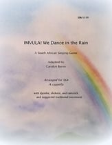 Imvula! We Dance in the Rain SSA choral sheet music cover